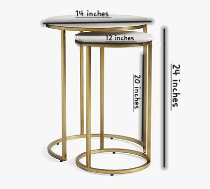 Nesting Side Table Set - Style 1 Writings On The Wall Coffee Tables