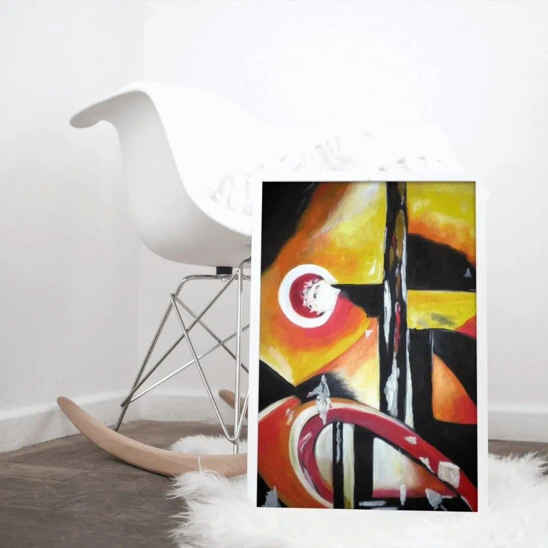 Direction - Oil Painting on Canvas Oil Painting Writings On The Wall