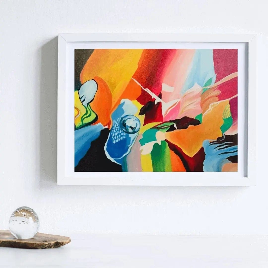 The Global Hunt - Oil Painting on Canvas Oil Painting Writings On The Wall