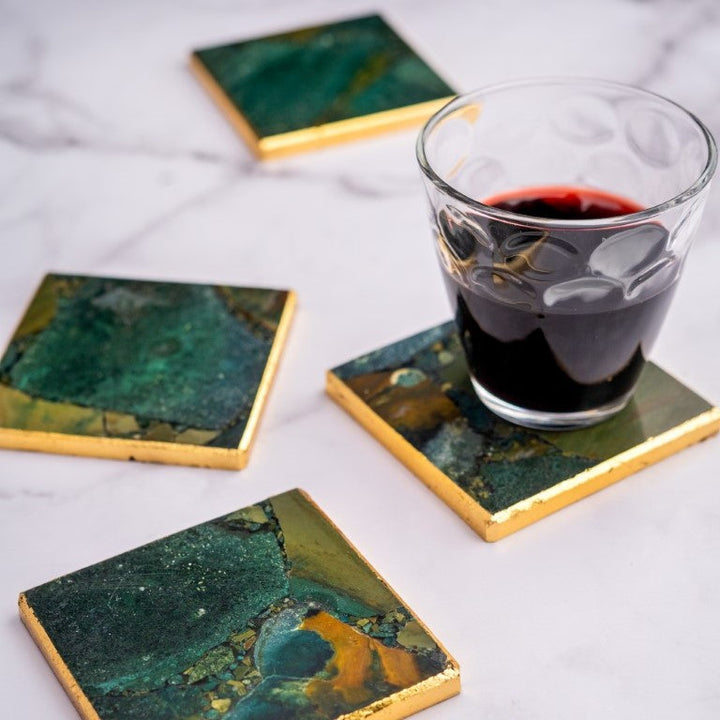 Gemstone Coasters