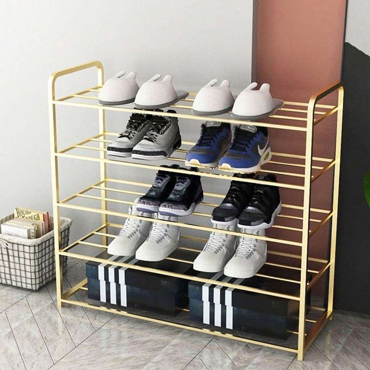 5-Tier Metal Shoe Rack Writings On The Wall shoe rack