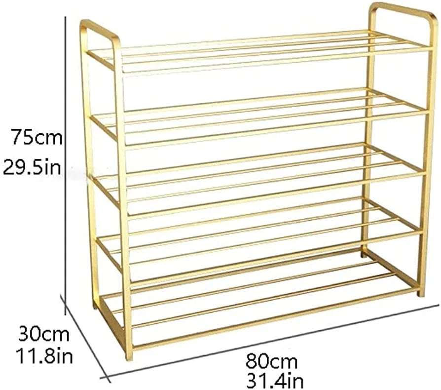 5-Tier Metal Shoe Rack Writings On The Wall shoe rack