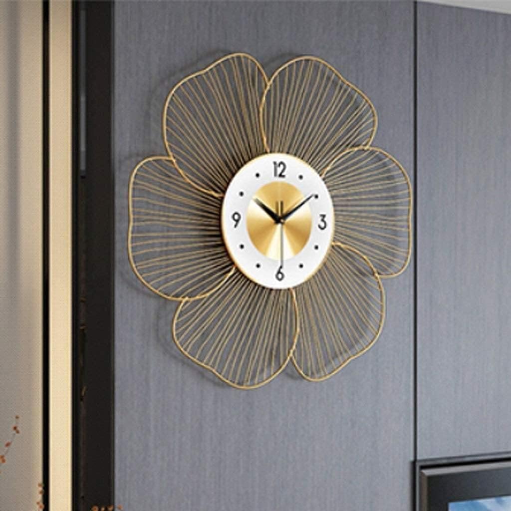 Flower Pattern Wall Clock