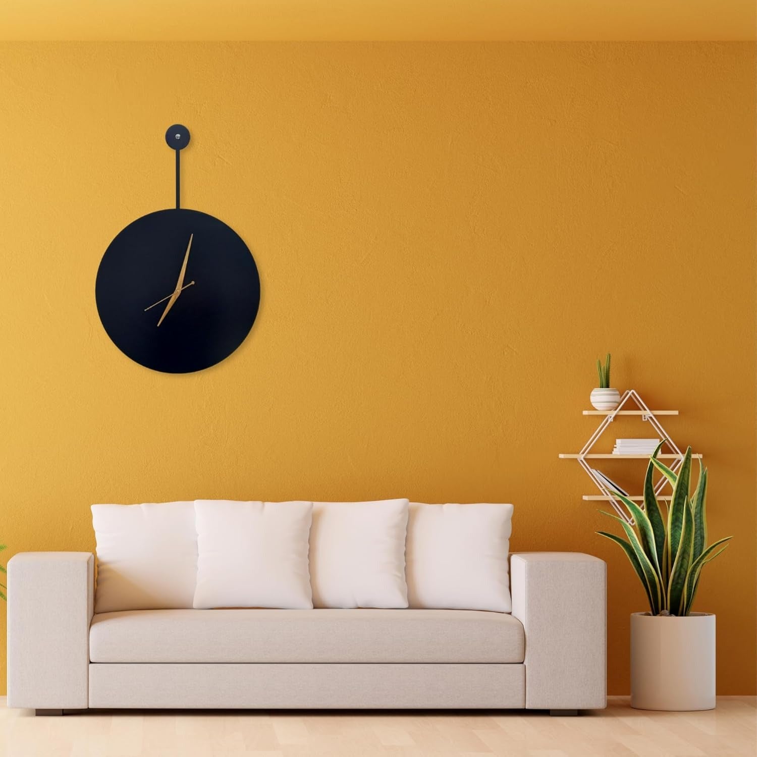 Large Dial Minimal Wall Clock