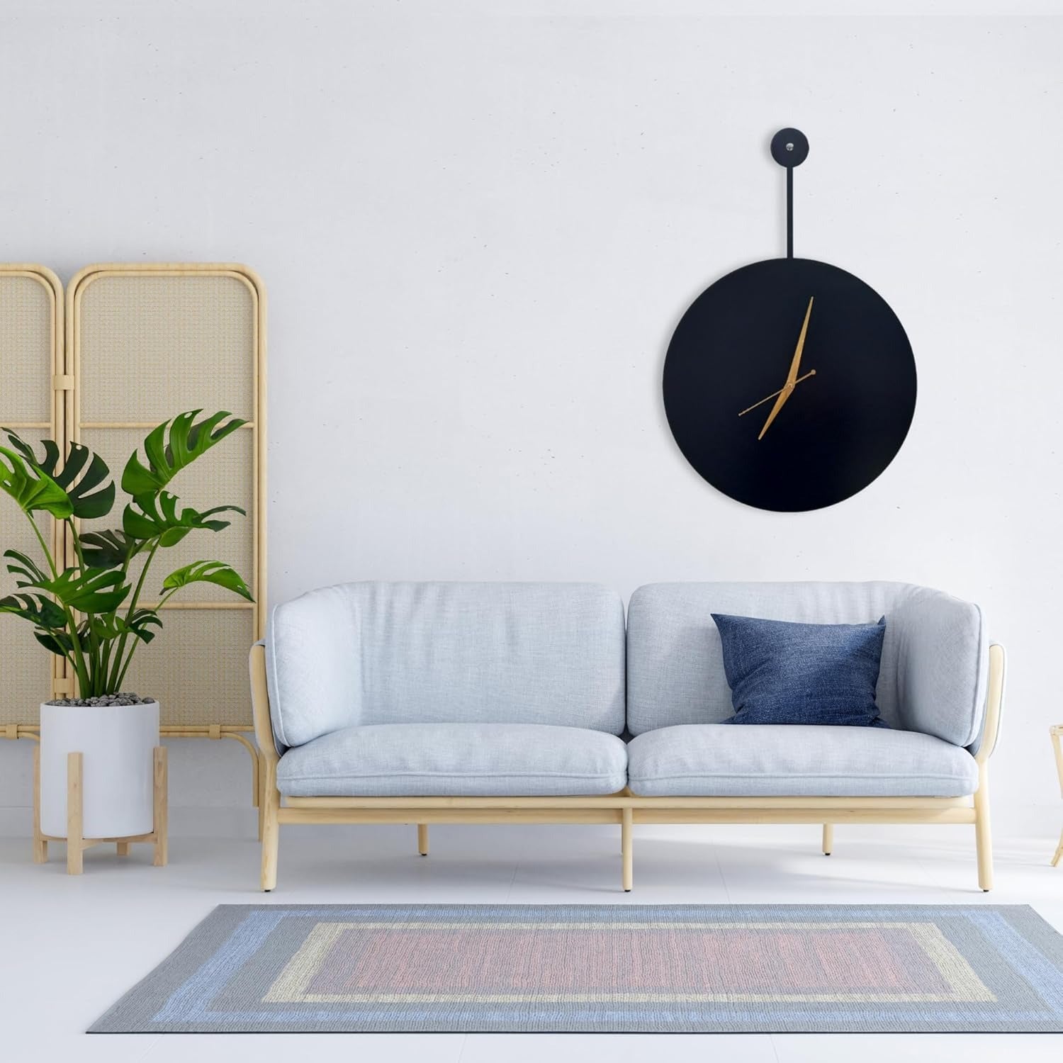 Large Dial Minimal Wall Clock