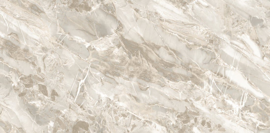 Crystalline - Beige Wallpaper