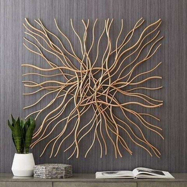 Abstract Lines Wall Hanging Writings On The Wall Wall Hanging