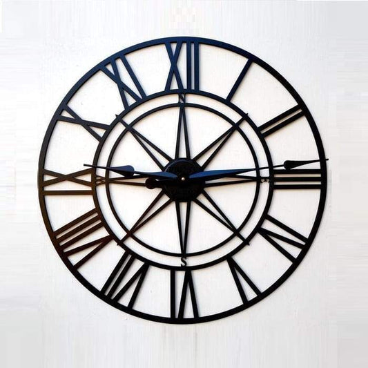 Compass Wall Clock Writings On The Wall Metal Wall Clock