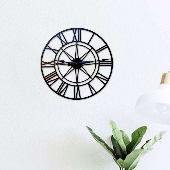 Compass Wall Clock Writings On The Wall Metal Wall Clock