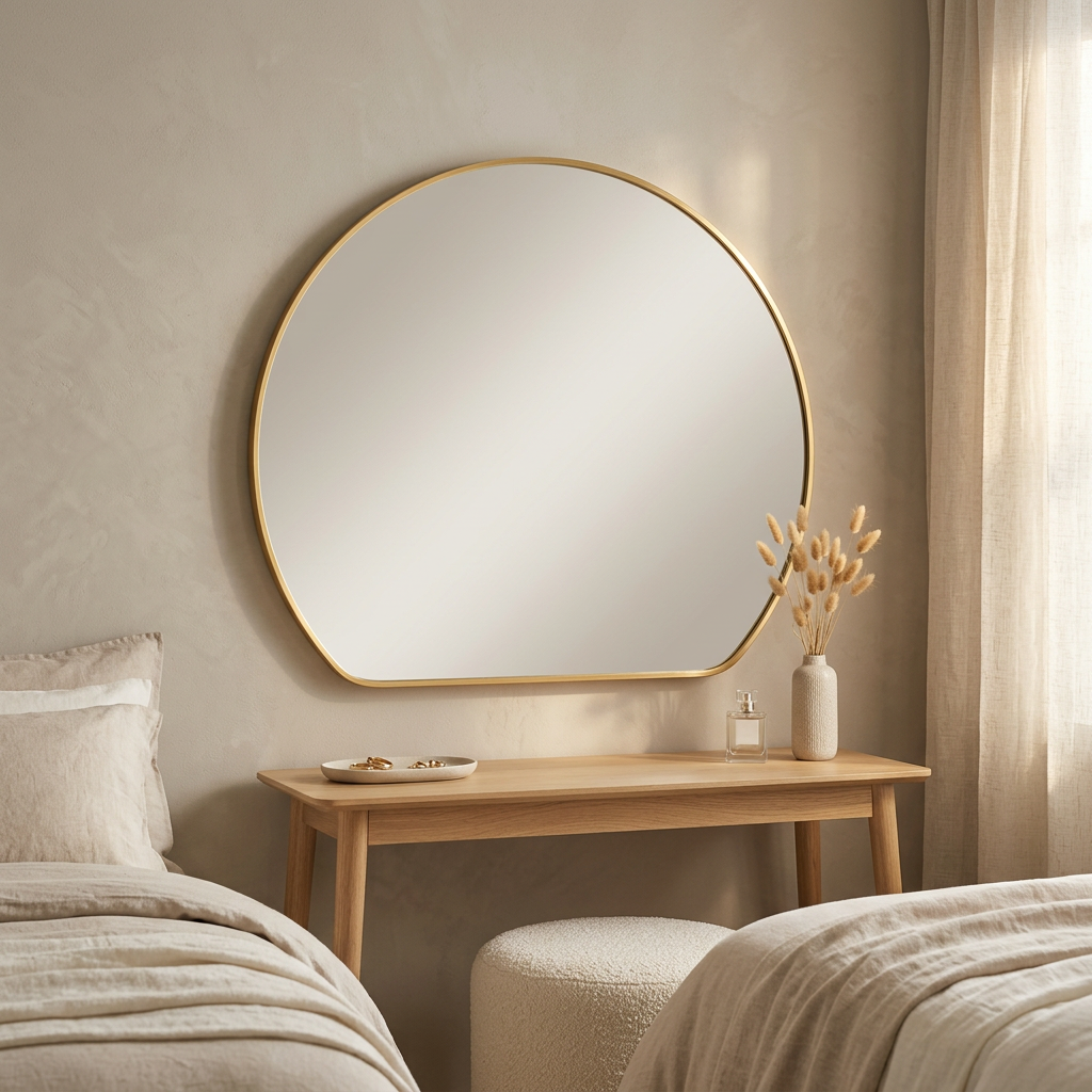 Designer Arc Wall Mirror