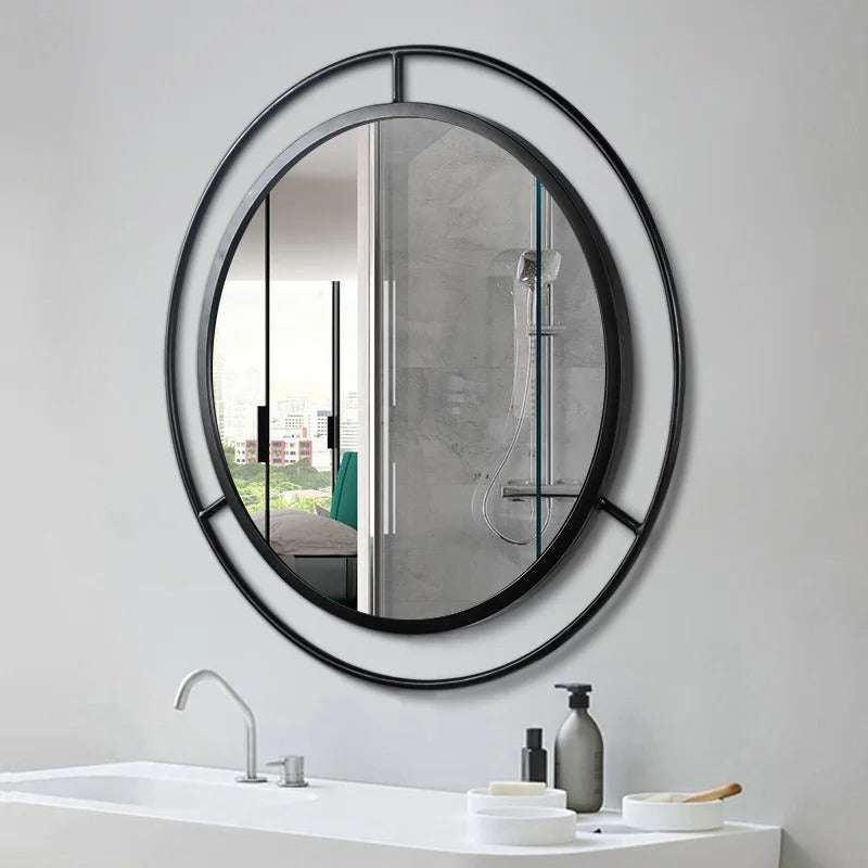 Designer Double Ring Wall Mirror Writings On The Wall Wall Mirror