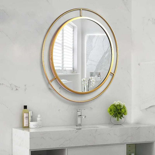 Designer Double Ring Wall Mirror Writings On The Wall Wall Mirror