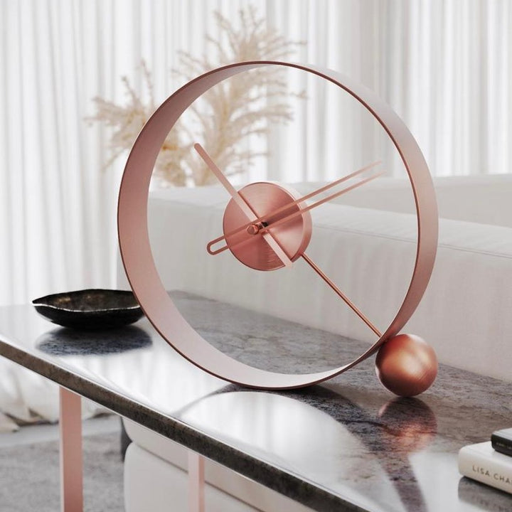 Designer Metal Table Clock