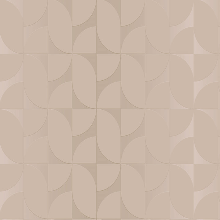 Fern Petals - Beige Wallpaper