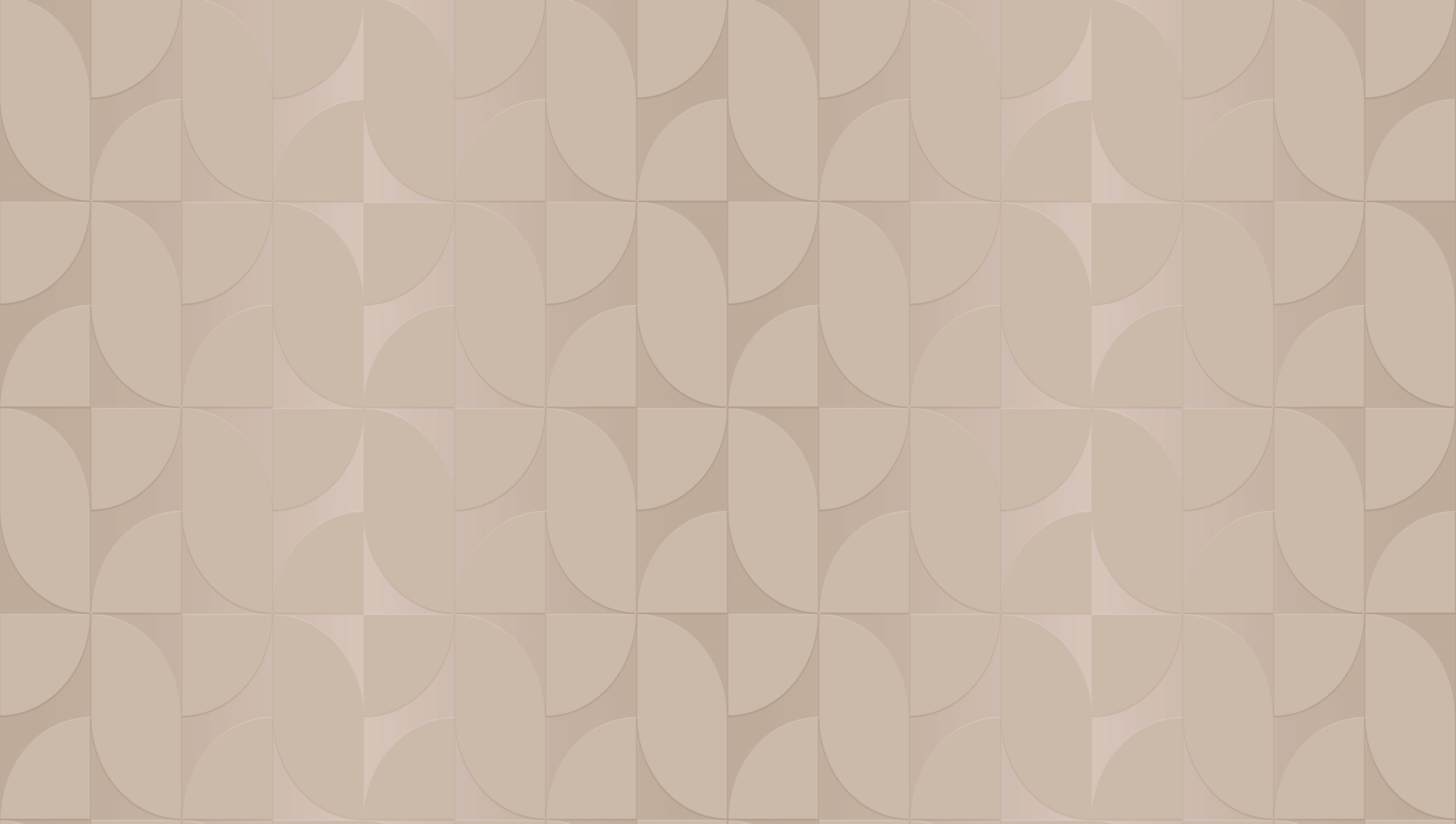Fern Petals - Beige Wallpaper