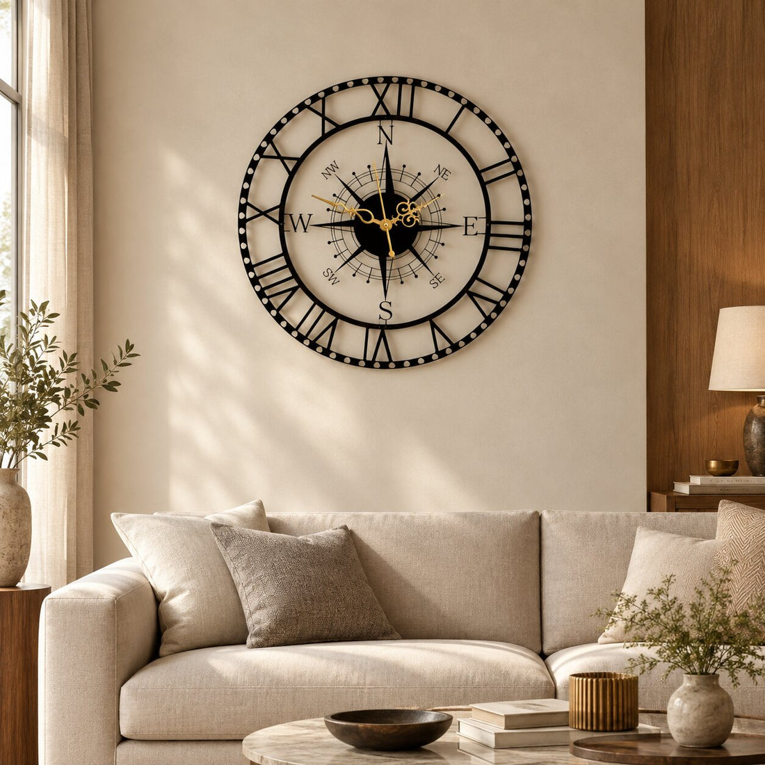The Traveler Designer Wall Clock