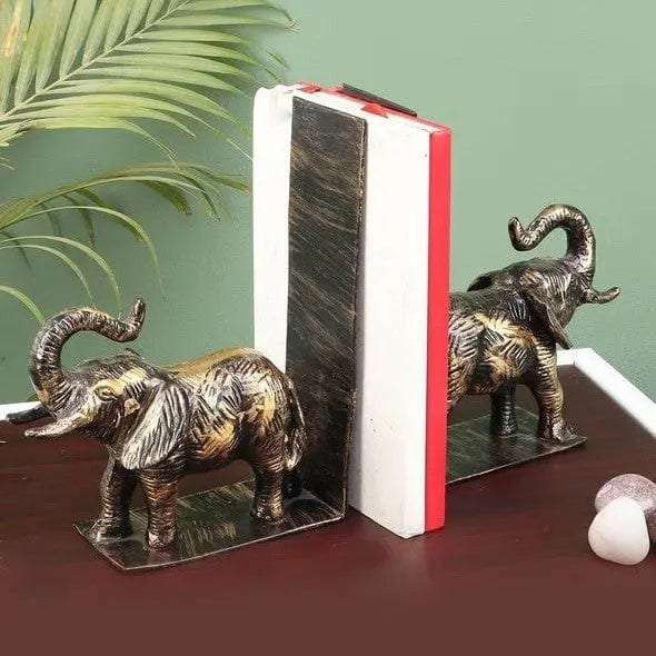 Elephant Bookend Writings On The Wall home decor