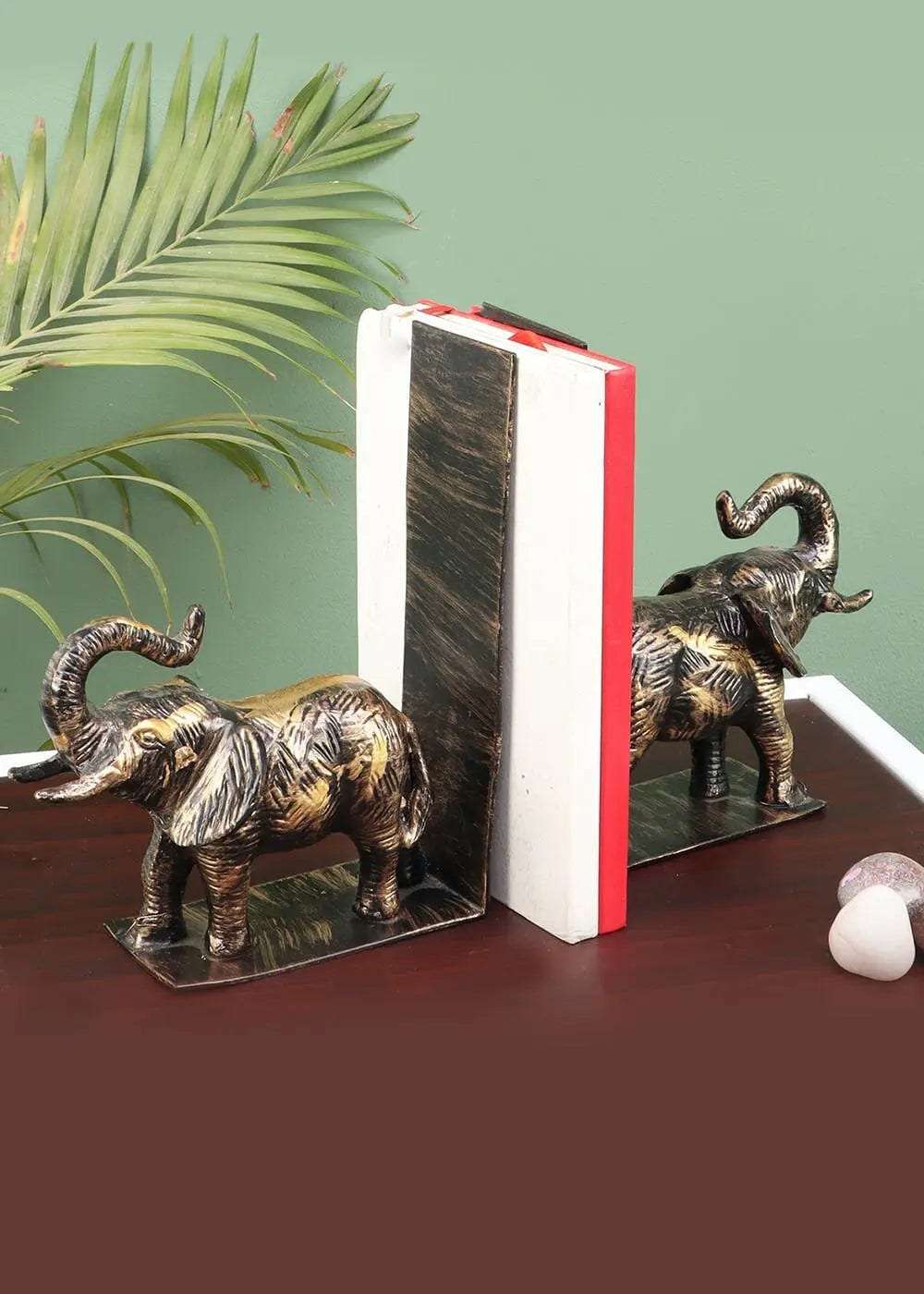 Elephant Bookend Writings On The Wall home decor