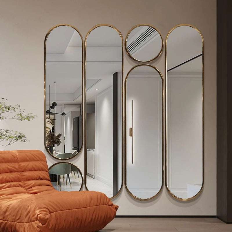 Full Length Decorative Wall Mirror Set Writings On The Wall Wall Mirror