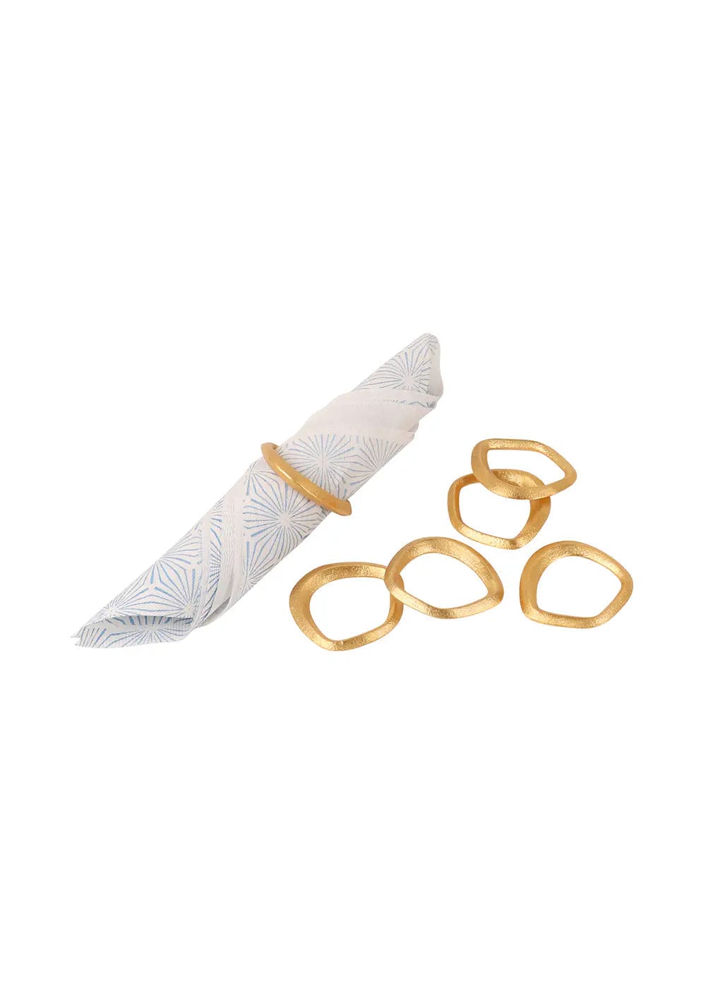 Gold Ring Napkin Ring - Set of 6 Writings On The Wall home decor