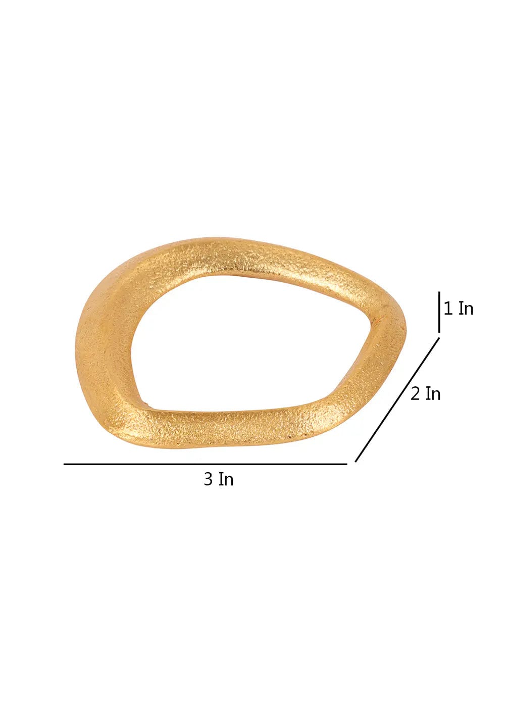 Gold Ring Napkin Ring - Set of 6 Writings On The Wall home decor