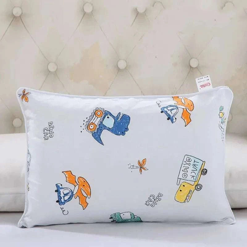Four Season Universal Child Pillow Cartoon Style Cotton Baby Comfortable Pillowcase Kindergarten Student High Quality Pillowcase Writings On The Wall 