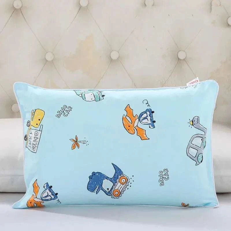 Four Season Universal Child Pillow Cartoon Style Cotton Baby Comfortable Pillowcase Kindergarten Student High Quality Pillowcase Writings On The Wall 