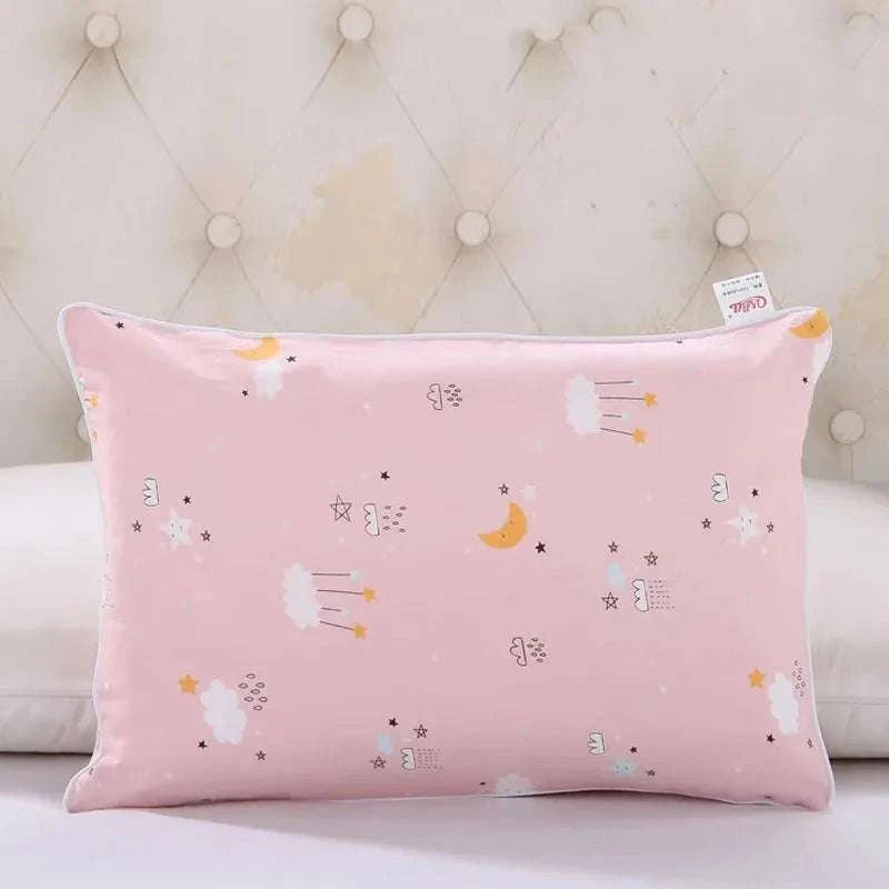 Four Season Universal Child Pillow Cartoon Style Cotton Baby Comfortable Pillowcase Kindergarten Student High Quality Pillowcase Writings On The Wall 