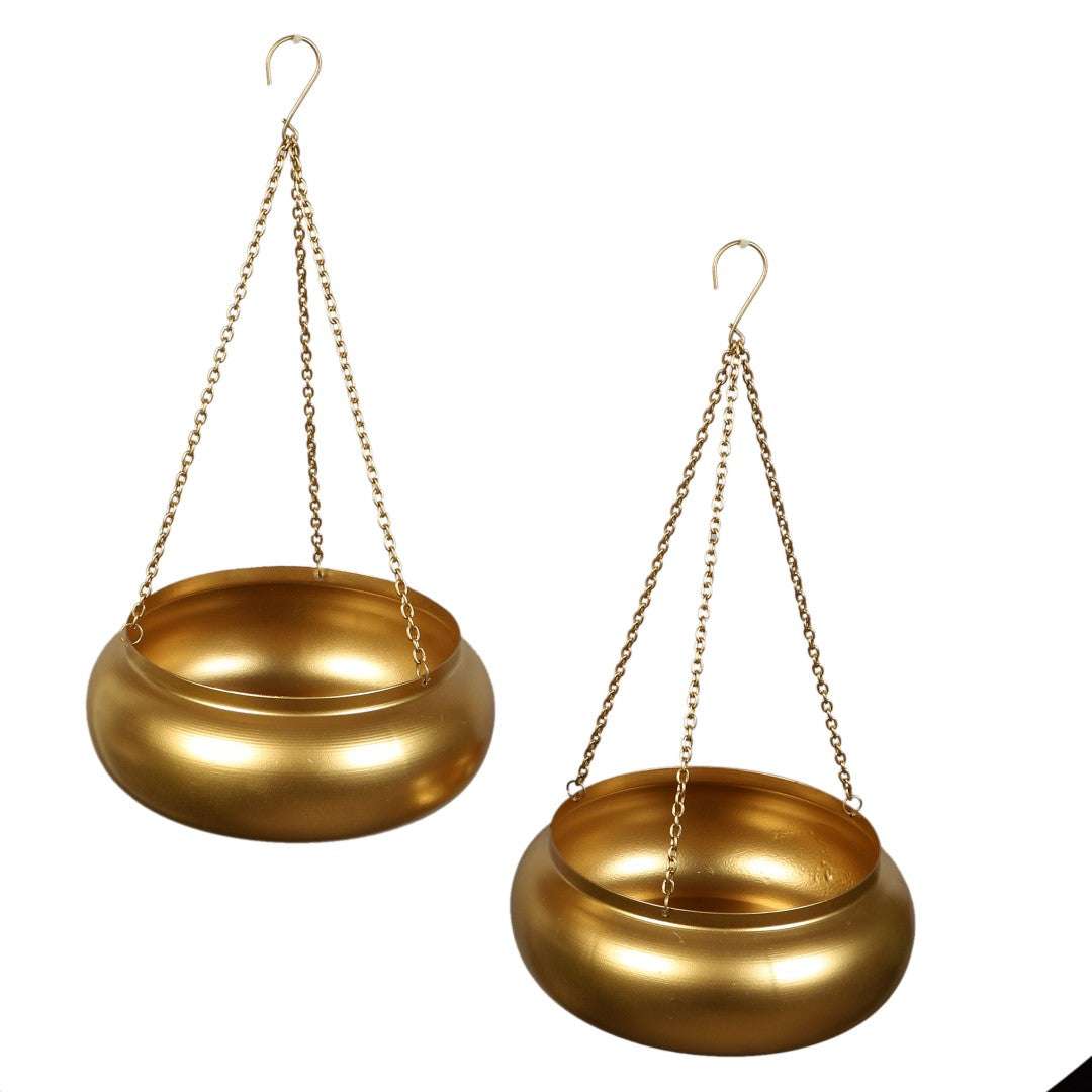 Hanging Bowl Planter - Set of 2 Writings On The Wall home decor