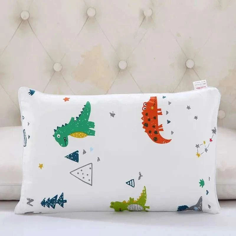 Four Season Universal Child Pillow Cartoon Style Cotton Baby Comfortable Pillowcase Kindergarten Student High Quality Pillowcase Writings On The Wall 