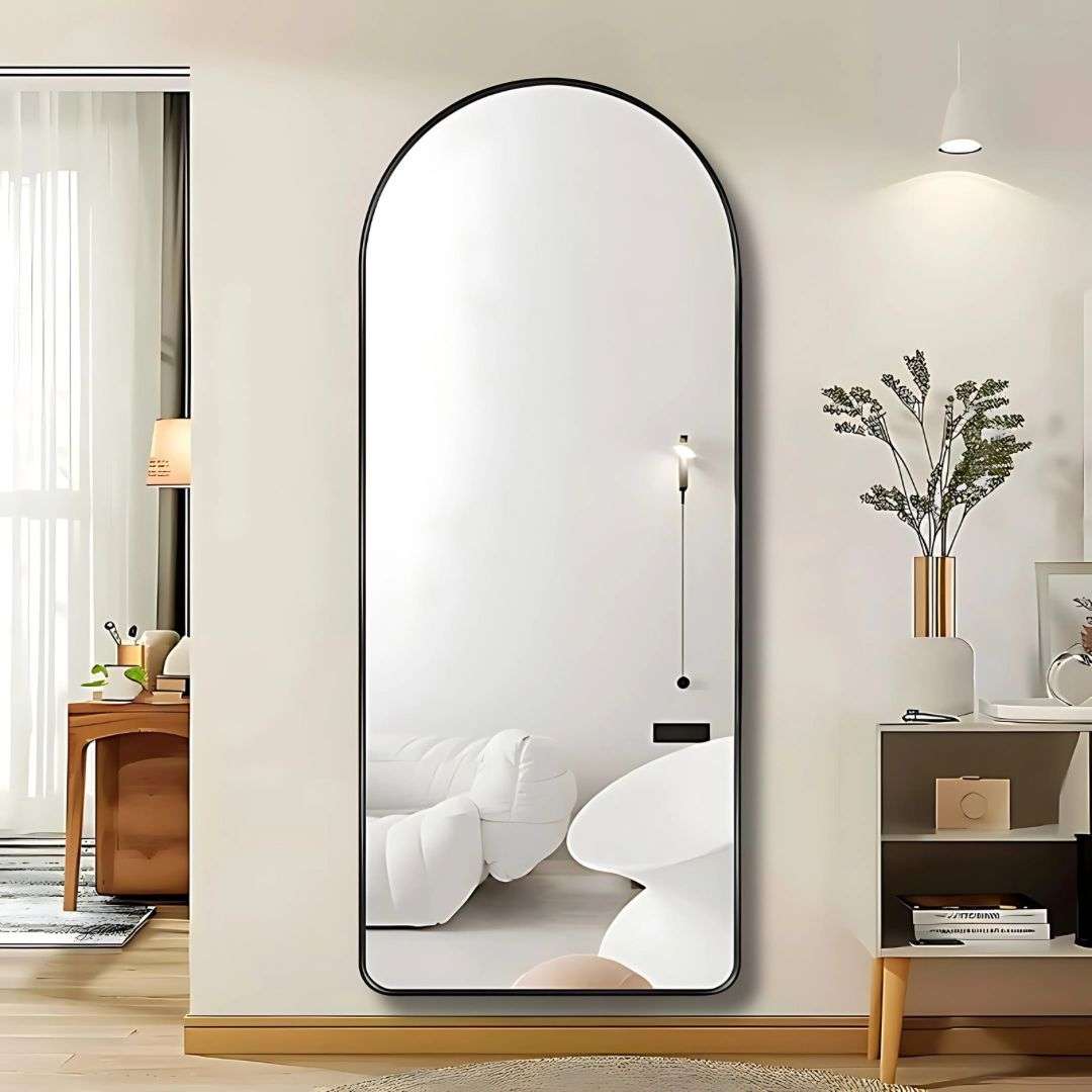 Full Length Sleek Designer Wall/Floor Mirror (Copy) Writings On The Wall Wall Mirror