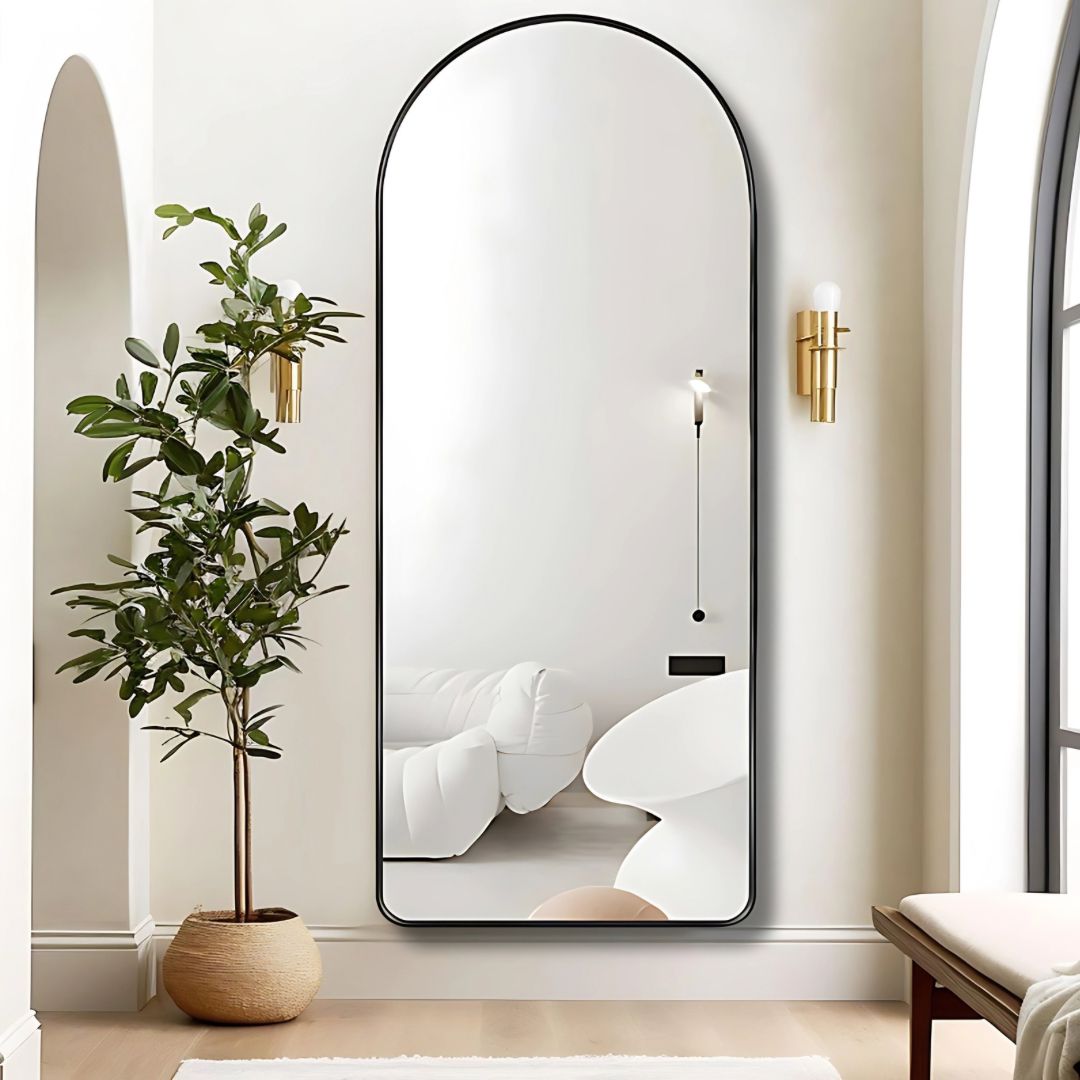 Full Length Sleek Designer Wall/Floor Mirror