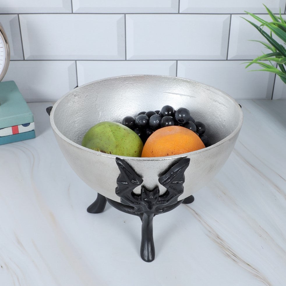 Bat Design Aluminum Serving Bowl