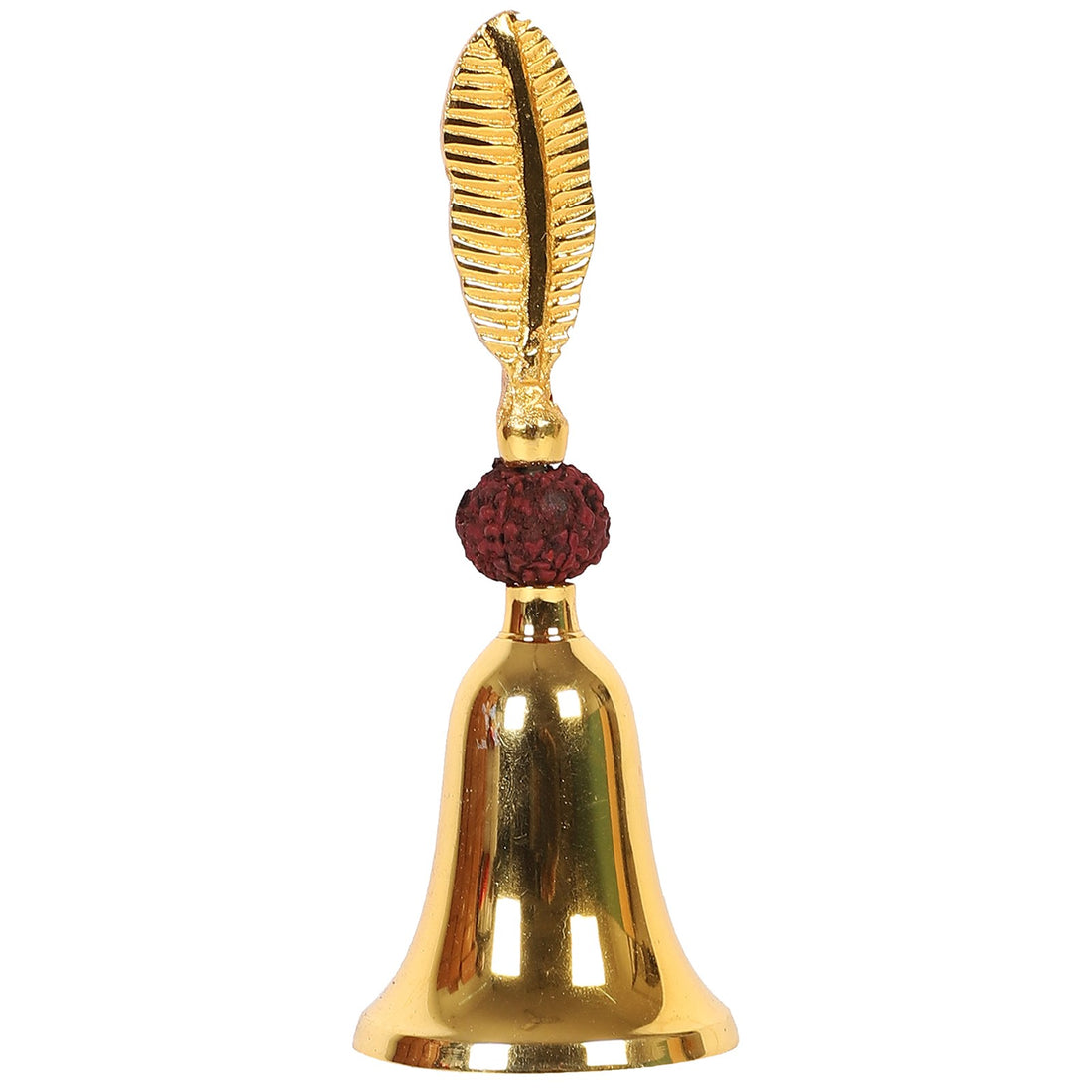 Brass Bell with Rudraksh