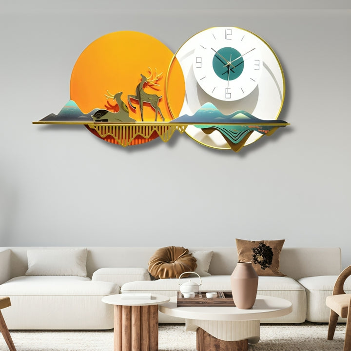 Sunrise Designer Wall Clock