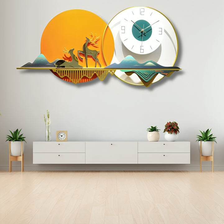 Sunrise Designer Wall Clock