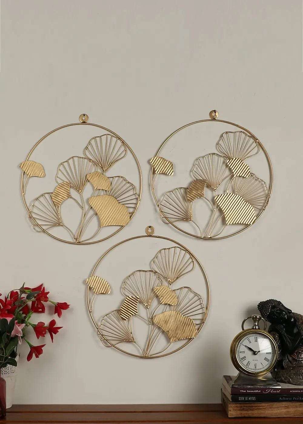 Leaves Wall Hanging - Set of 3 Writings On The Wall Wall Hanging