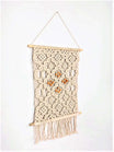 Macrame wall hanging with knots and beads – Writings On The Wall