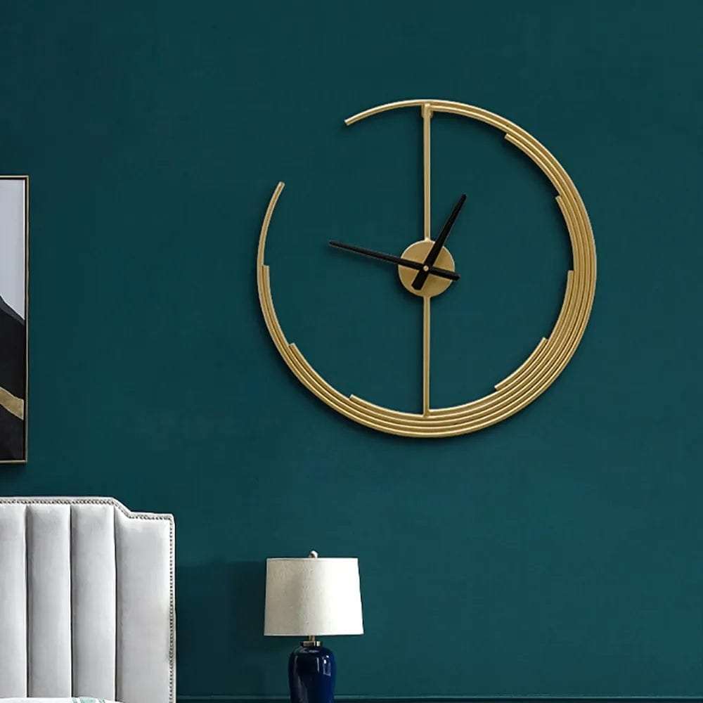 Moon Wall Clock Writings On The Wall Metal Wall Clock