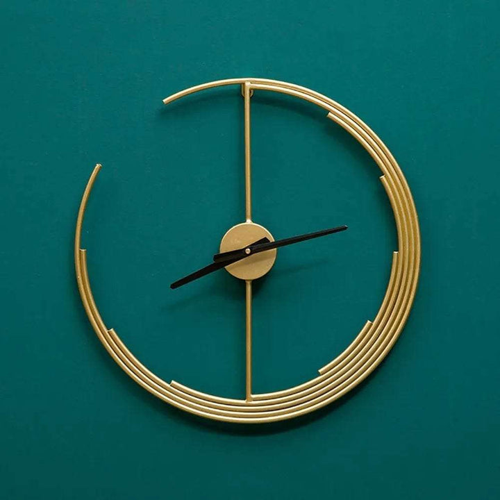 Moon Wall Clock Writings On The Wall Metal Wall Clock