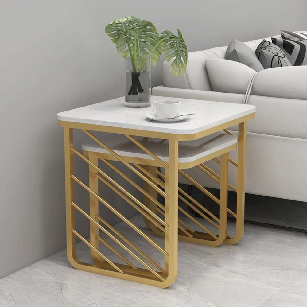 Nesting Side Table Set - Style 2 Writings On The Wall Coffee Tables