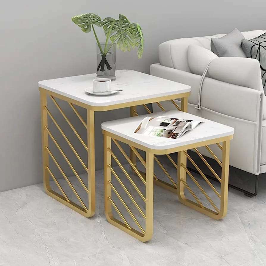 Nesting Side Table Set - Style 2 Writings On The Wall Coffee Tables