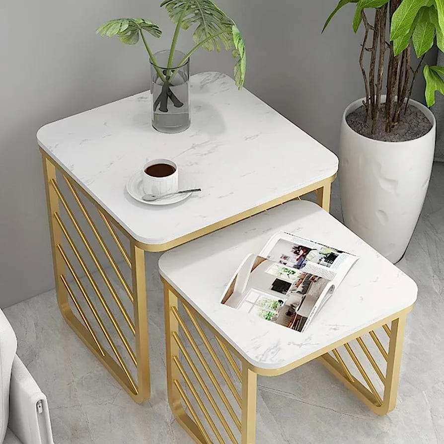 Nesting Side Table Set - Style 2 Writings On The Wall Coffee Tables
