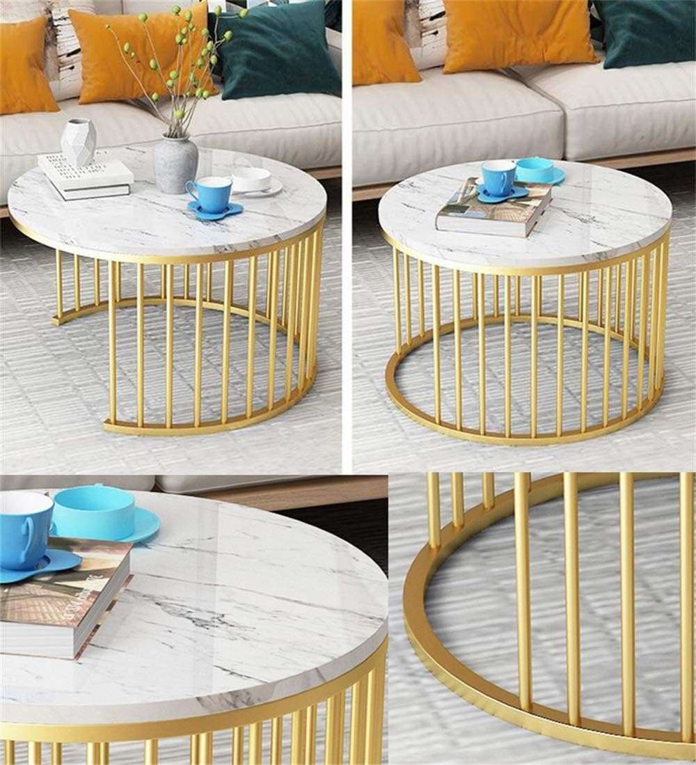 Round Nesting Coffee Table Set - Style 3 Writings On The Wall Coffee Tables