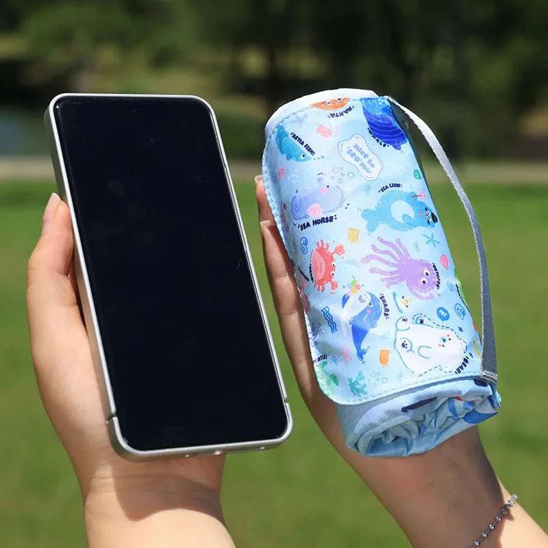 Pocket Size Waterproof Picnic Mat - Mini Foldable Beach Blanket Sand Proof Portable Outdoor Travel Mat Moisture Proof Writings On The Wall 