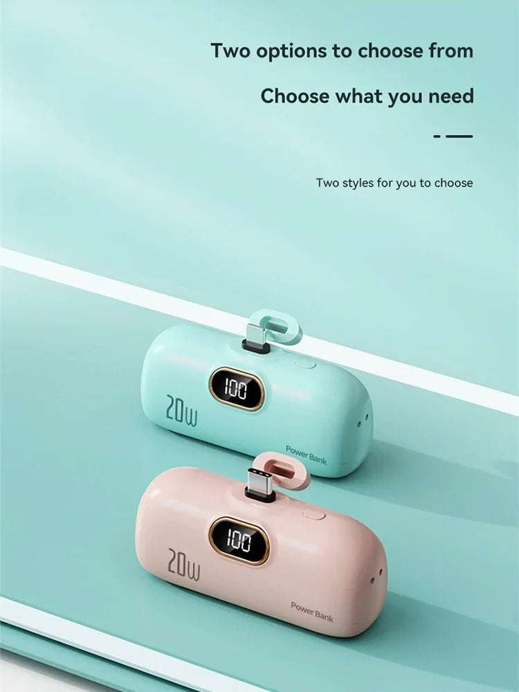 Xiaomi Mijia 30000mAh Mini Portable Power Bank Capsule Mobile Power Supply Emergency External Battery Fast Charger For iPhone 16 Writings On The Wall 