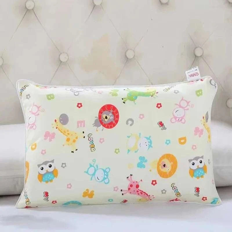 Four Season Universal Child Pillow Cartoon Style Cotton Baby Comfortable Pillowcase Kindergarten Student High Quality Pillowcase Writings On The Wall 
