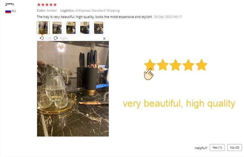 Round Serving Decorative Tray Plastic Serving Tray Kitchen Storages Decor for Party Coffee Table for Living Room Bathroom Writings On The Wall 