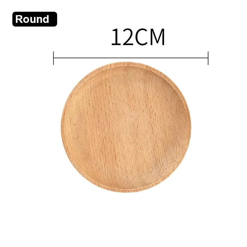 Walnut Wooden Tray Ins Wind Small Wooden Plate Japanese Rectangular Dinner Plate Cake Bread Coffee Tea Solid Wood Plate Tray Writings On The Wall 