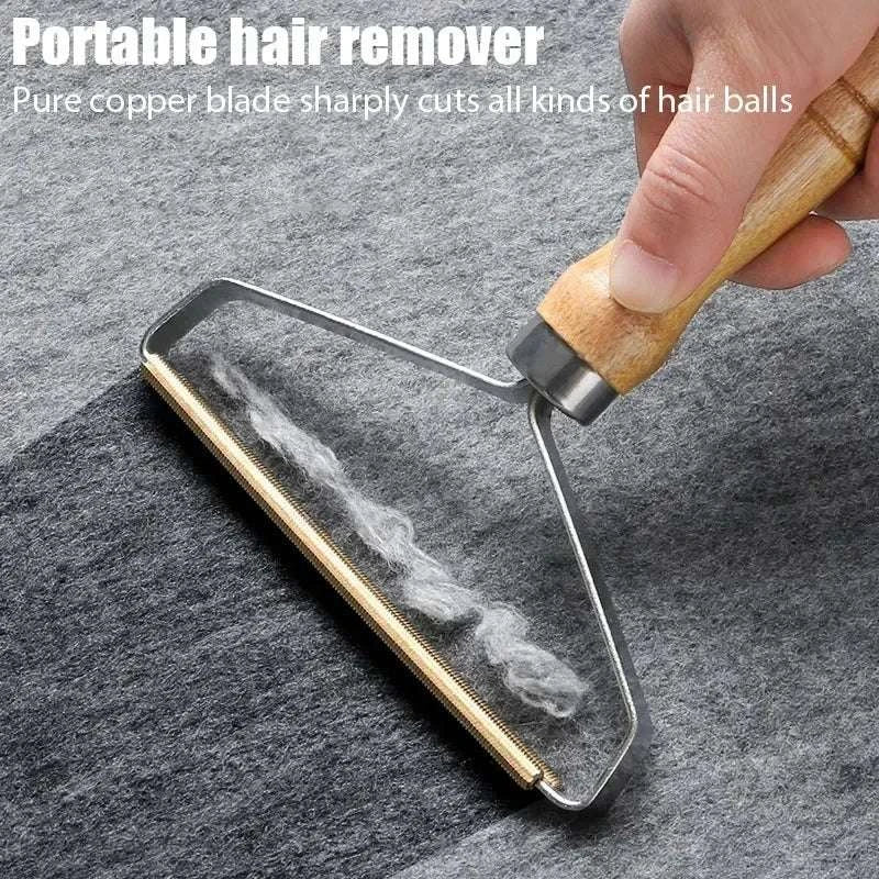 Pet Hair Remover Portable Manual Scraper Lint Cleaner Sticky Brush Cat Hair Removal Brush Hair Removal Tool Cat Accessories Writings On The Wall 
